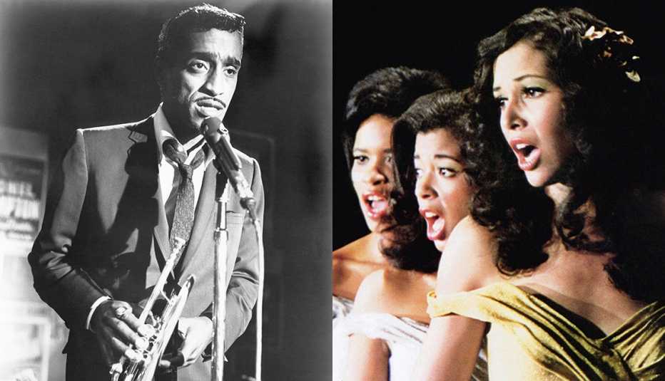 Sammy Davis Jr. stars in the film A Man Called Adam and Dwan Smith, Irene Cara and Lonette McKee star in Sparkle