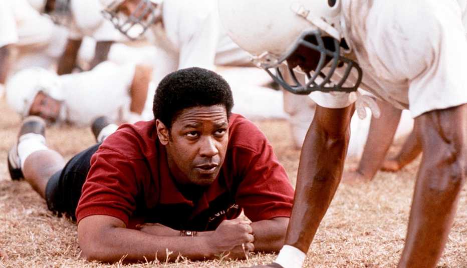 Denzel Washington in the film Remember the Titans