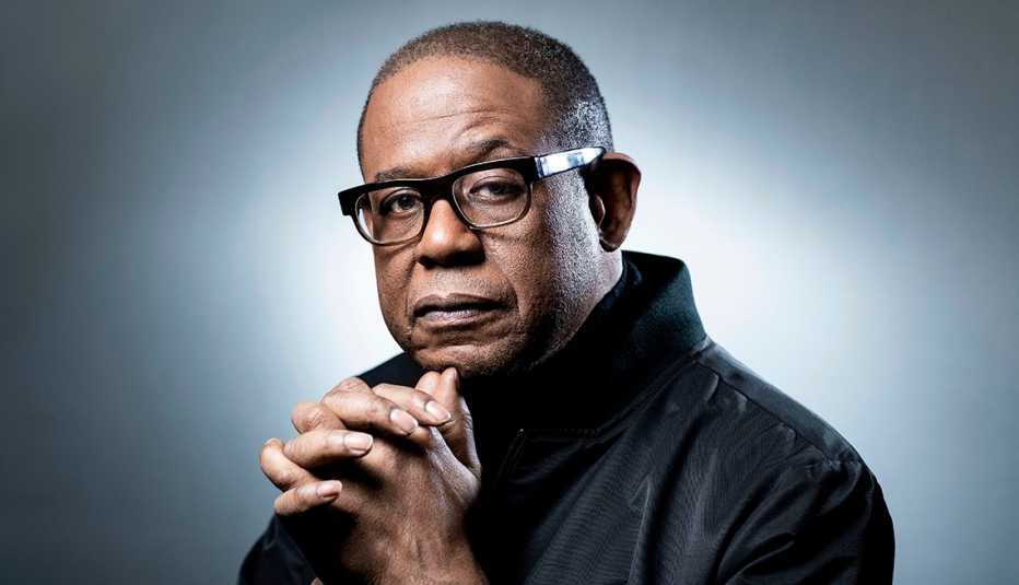 Actor Forest Whitaker poses during a session on December 14 2018 in Paris Actor Forest Whitaker poses during a session on December 14 2018 in Paris