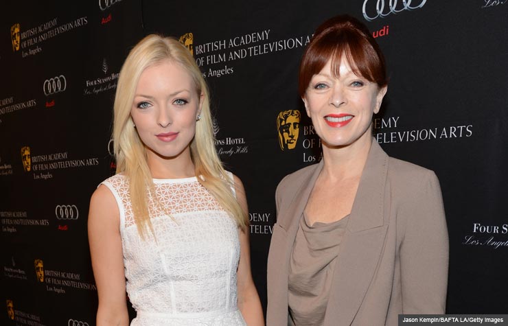 Francesca Eastwood and Frances Fisher on red carpet Francesca Eastwood and Frances Fisher on red carpet