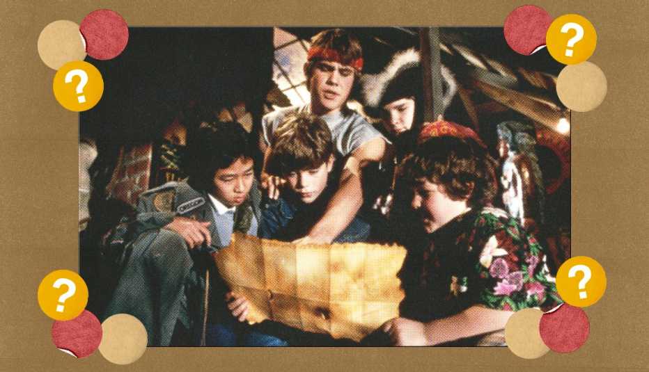scene from the movie the goonies