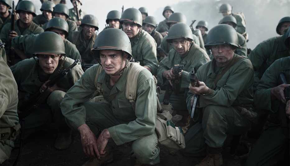 Andrew Garfield in 'Hacksaw Ridge'