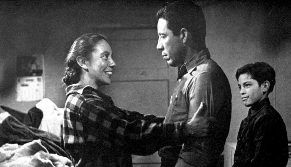 scene from the film salt of the earth