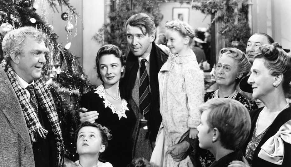 James Stewart stars in the film It's a Wonderful Life