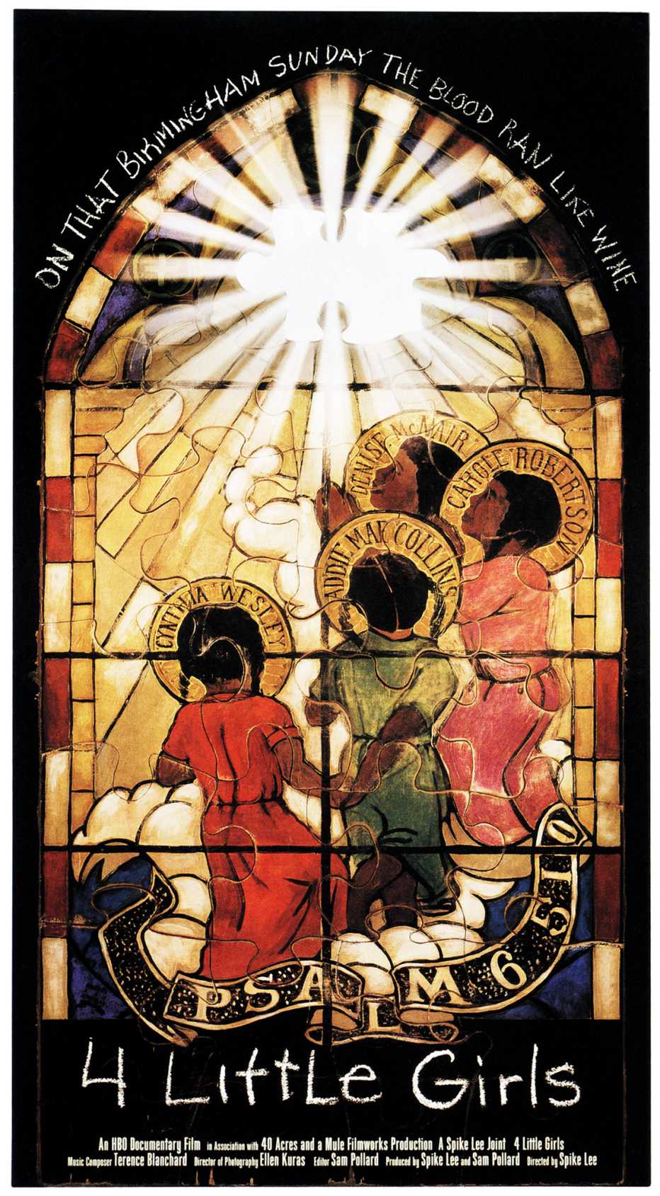 Poster art for the documentary 4 Little Girls