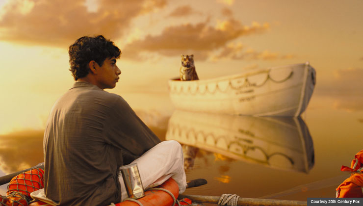 Actor Suraj Sharma in Ang Lee's Life of Pi