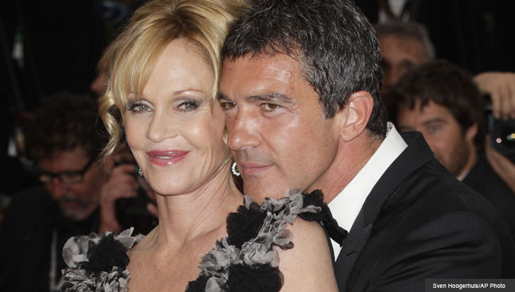 Melanie Griffith and Antonio Banderas