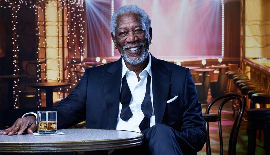 Morgan Freeman photographed by Robert Trachtenberg At Milk Studios in LA on Wednesday, November 16th, 2016.