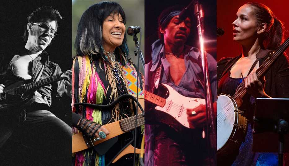 Link Wray, Buffy Sainte-Marie, Jimi Hendrix, Rhiannon Giddens