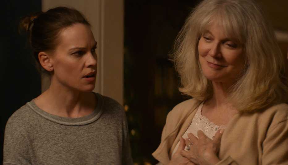 Hilary Swank and Blyth Danner in "What They Had"