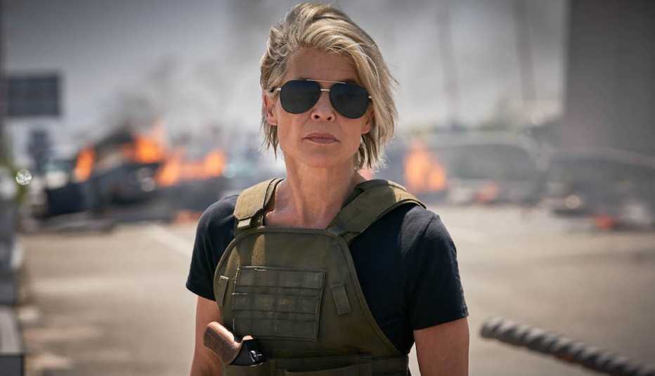 Linda Hamilton stars in Skydance Productions and Paramount Pictures' "TERMINATOR: DARK FATE."