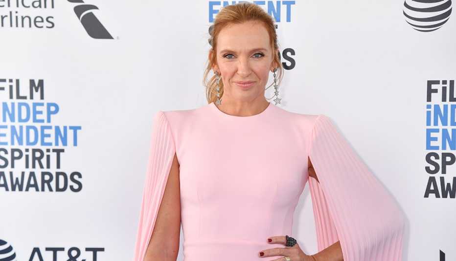 Actress Toni Collette at the 2019 Film Independent Spirit Awards Actress Toni Collette at the 2019 Film Independent Spirit Awards