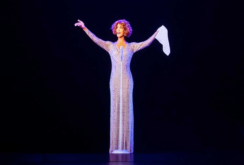 whitney houston hologram