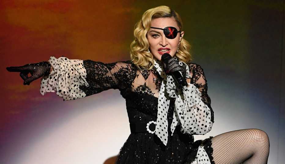 Madonna performs onstage during the 2019 Billboard Music Awards at MGM Grand Garden Arena on May 1, 2019 in Las Vegas, Nevada.