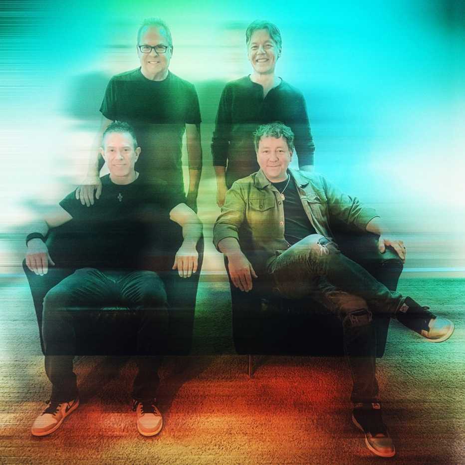 getting the band back together in middle age members of the band faded image