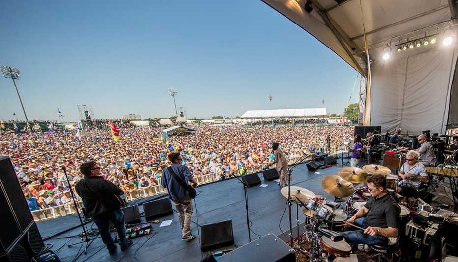 JazzFest New Orleans Stage