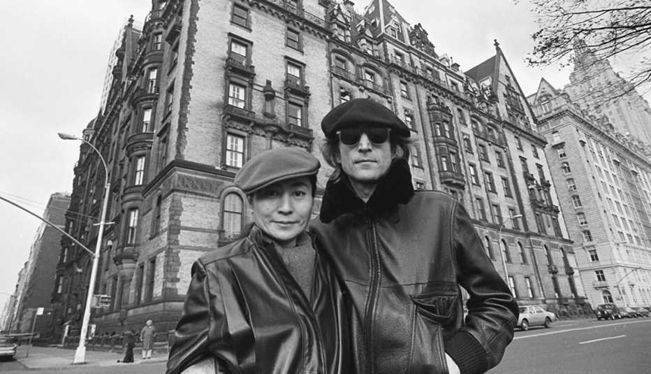 yoko ono and john lennon in new york city