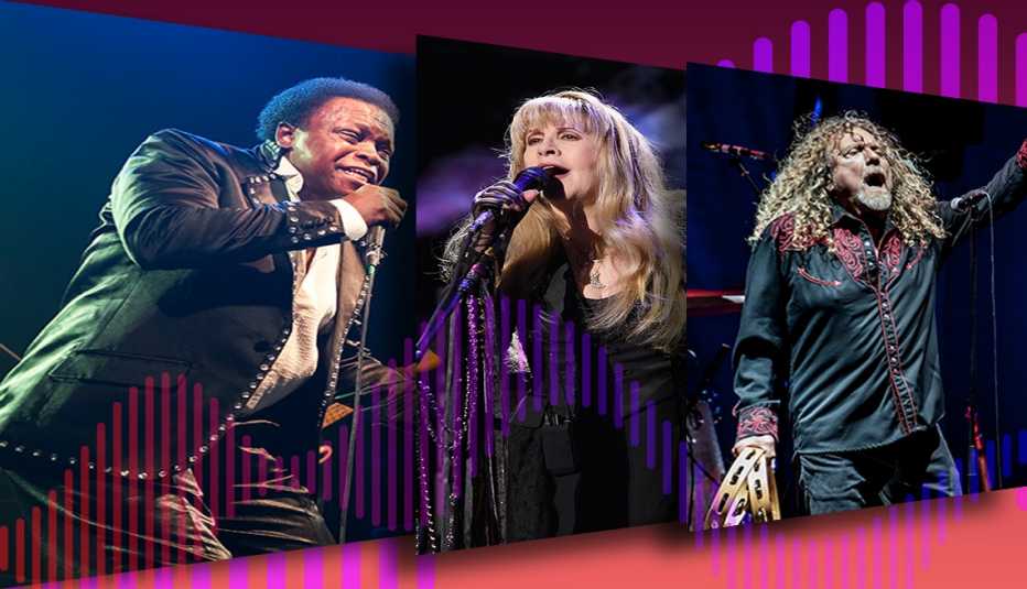 lee fields, stevie nicks, and robert plant