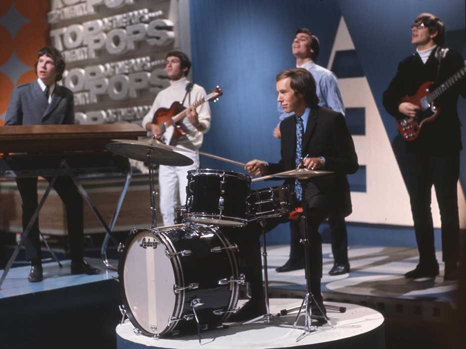 music band the zombies play in this nineteen sixty five image from their performance on top of the pops in the u k music band the zombies play in this nineteen sixty five image from their performance on top of the pops in the u k