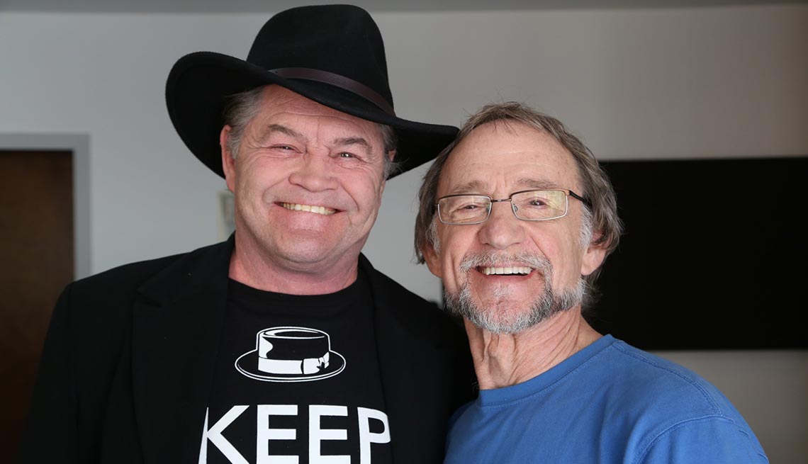 Mickey Dolenz and Peter Tork