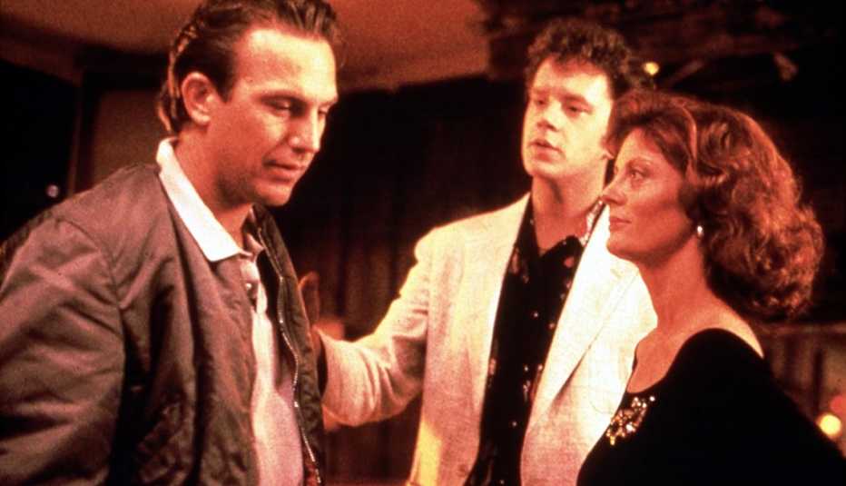 Bull Durham, Kevin Costner, Tim Robbins, Susan Sarandon Movies For Grown Ups Lifetime Achievement Award