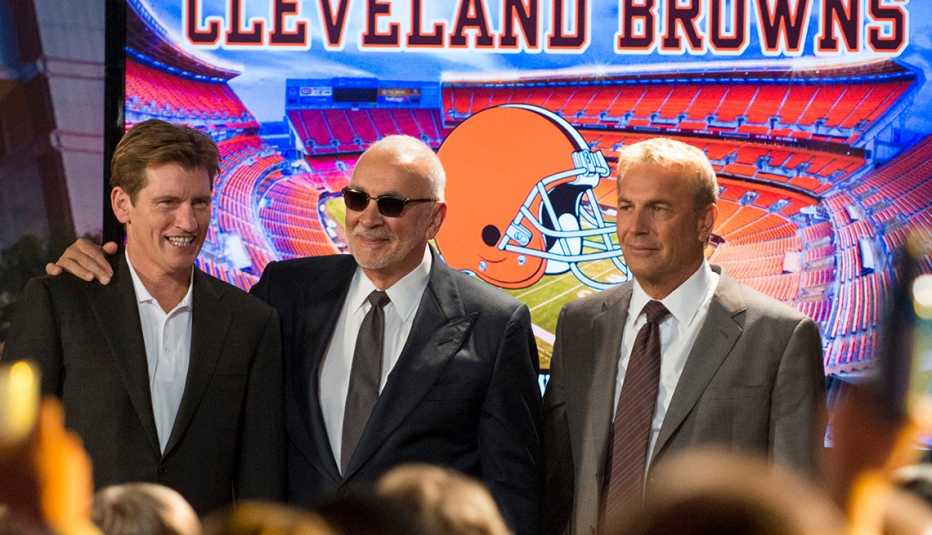 Draft Day, Movie, Dennis Leary, Frank Langella, Kevin Costner AARP Interview Draft Day, Movie, Dennis Leary, Frank Langella, Kevin Costner AARP Interview