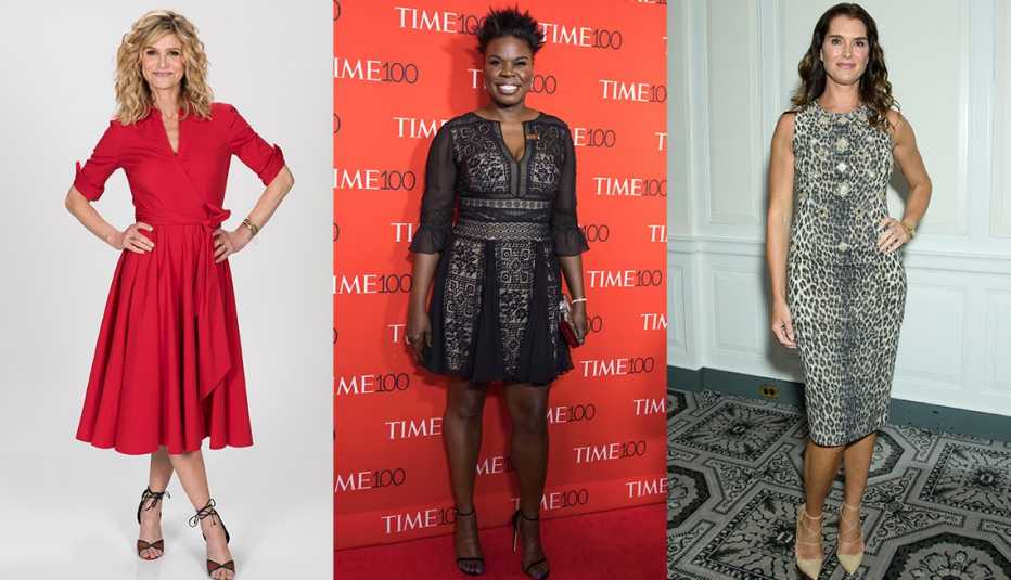 Kyra Sedgwick, Leslie Jones and Brooke Shields Kyra Sedgwick, Leslie Jones and Brooke Shields