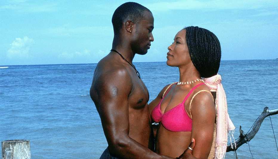Taye Diggs and Angela Bassett from ‘How Stella Got Her Groove Back’ Taye Diggs and Angela Bassett from ‘How Stella Got Her Groove Back’