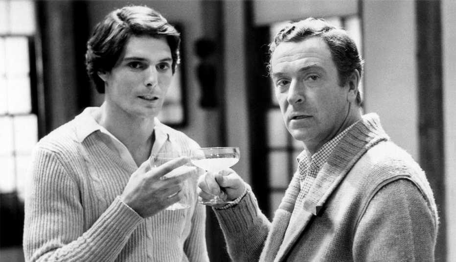 Michael Caine and Christopher Reeve from ‘Deathtrap’ Michael Caine and Christopher Reeve from ‘Deathtrap’
