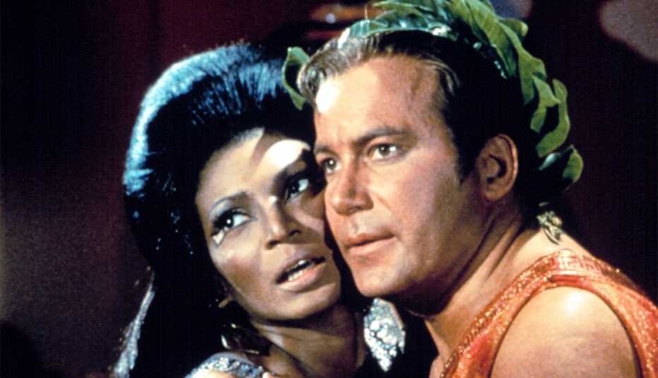 William Shatner and Nichelle Nichols from ‘Star Trek’