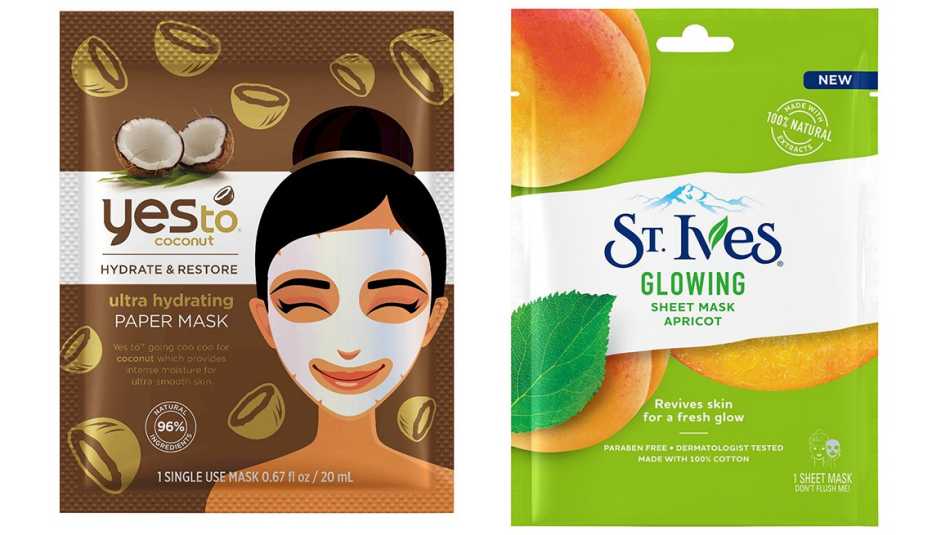 de-stress sheet mask.  