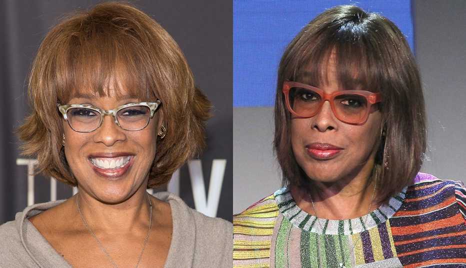 Gayle King wearing glasses Gayle King wearing glasses