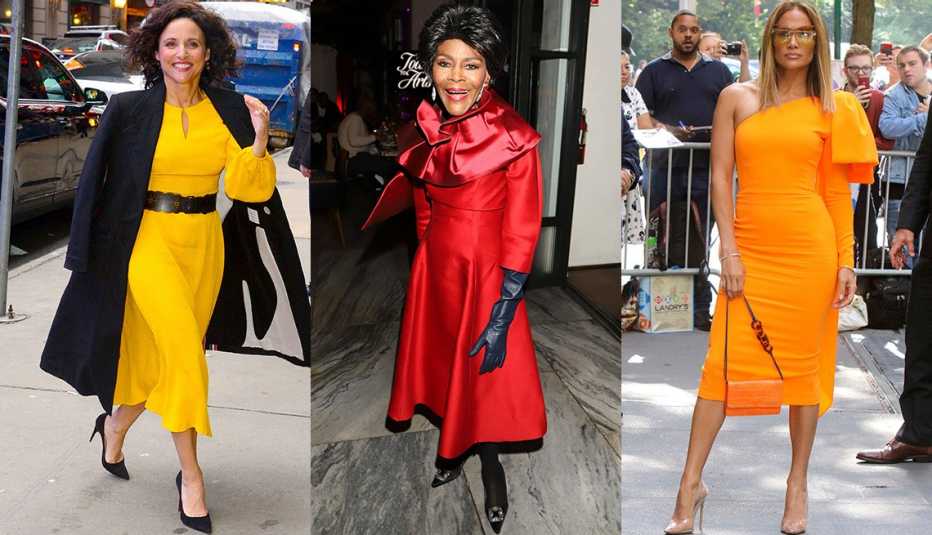 Julia Louis Dreyfus, Cicely Tyson, Paula Abdul