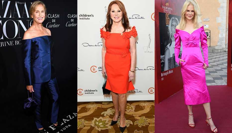 Lauren Hutton, Marlo Thomas, Nicole Kidman