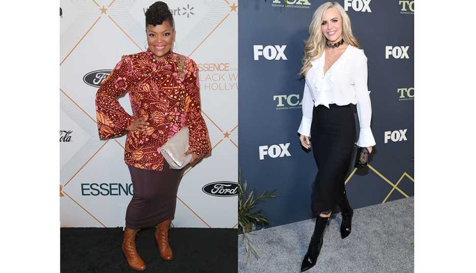 Nicole Yvette Brown and Jenny McCarthy Nicole Yvette Brown and Jenny McCarthy