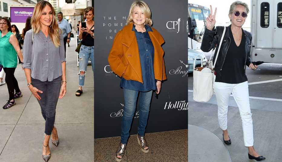 Sarah Jessica Parker, Martha Stewart, Sharon Stone