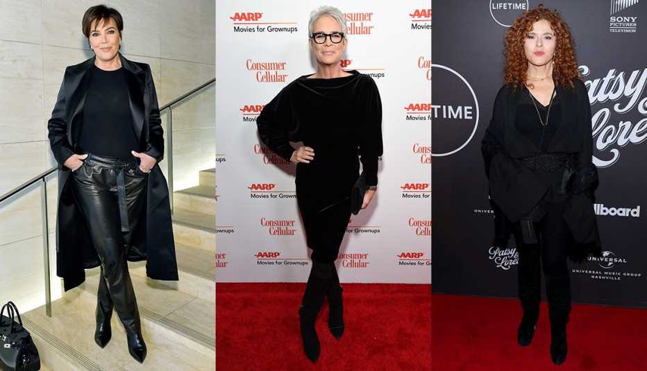 Kris Jenner, Jamie Lee Curtis and Bernadette Peters