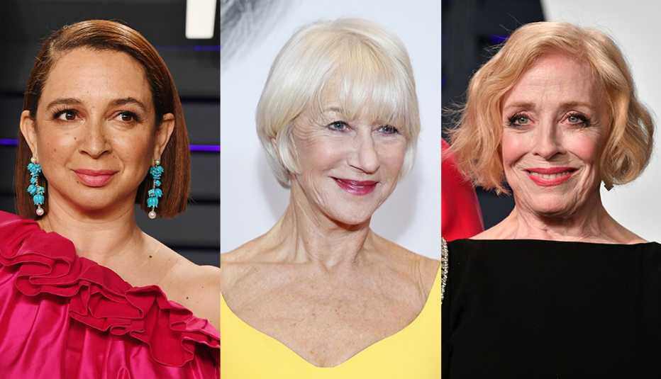 Maya Rudolph, Helen Mirren and Holland Taylor 