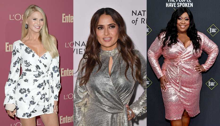 Christie Brinkley Salma Hayek and Loni Love