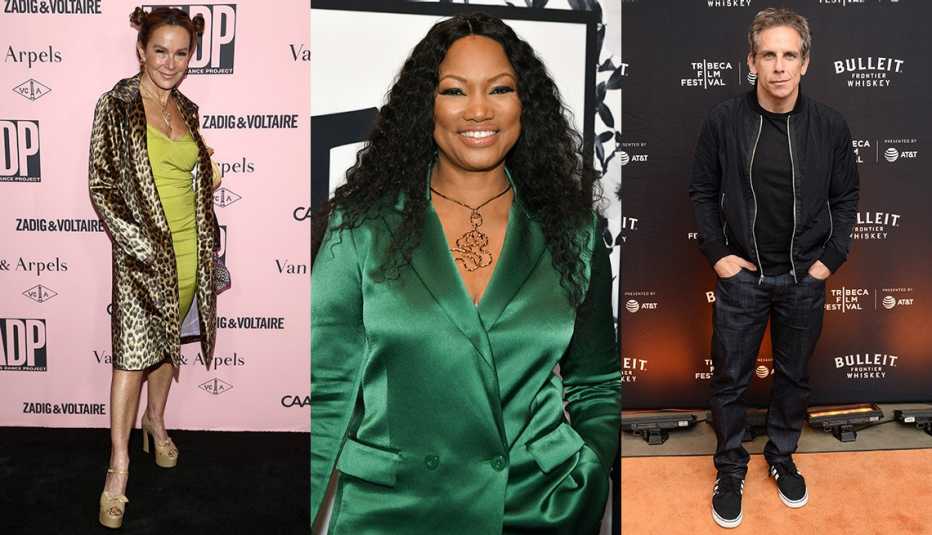 Jennifer Grey, Garcelle Beauvais and Ben Stiller