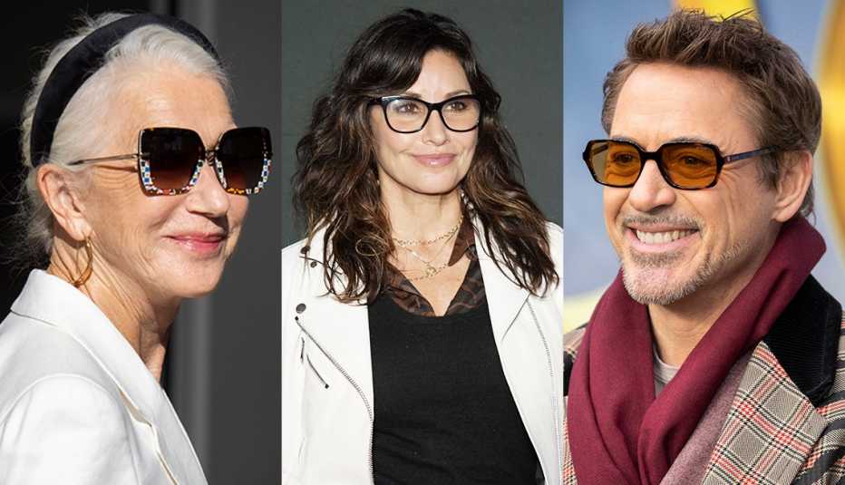 Helen Mirren, Gina Gershon and Robert Downey Jr.