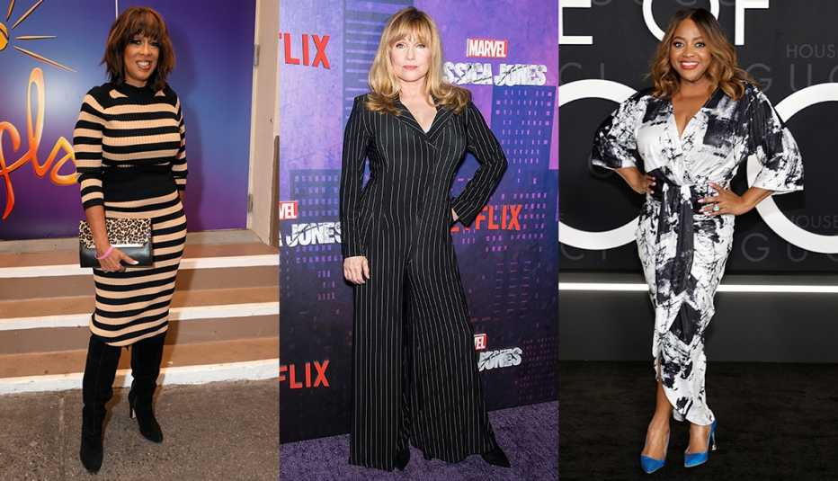 Gayle King, Rebecca De Mornay and Sherri Shepherd