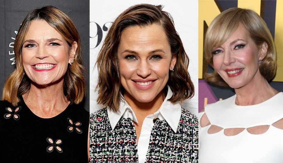 Savannah Guthrie, Jennifer Garner and Allison Janney