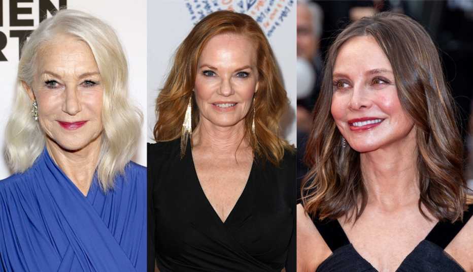 Helen Mirren, Marg Helgenberger and Calista Flockhart