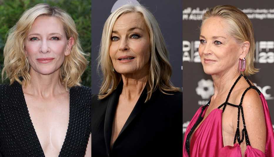 Cate Blanchett, Bo Derek and Sharon Stone