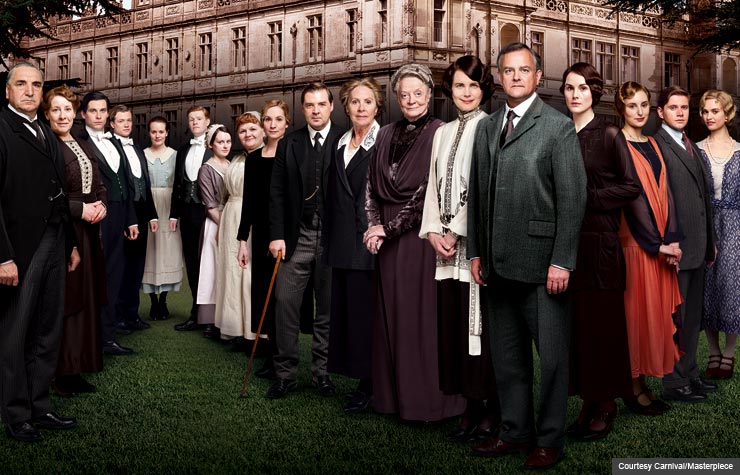 The cast of Downton Abbey. (Courtesy Carnival/Masterpiece) The cast of Downton Abbey. (Courtesy Carnival/Masterpiece)