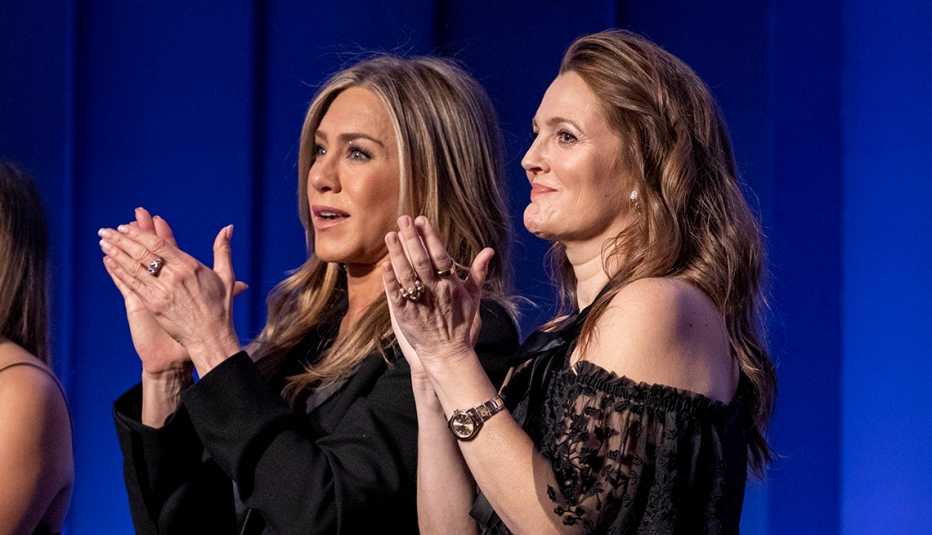 jennifer aniston and drew barrymore