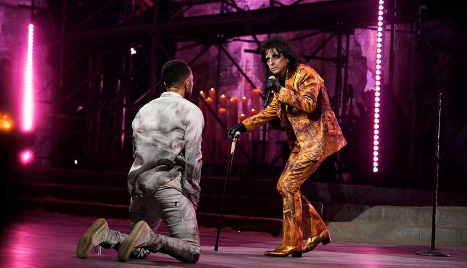 John Legend and Alice Cooper star in Jesus Christ Superstar Live in Concert John Legend and Alice Cooper star in Jesus Christ Superstar Live in Concert