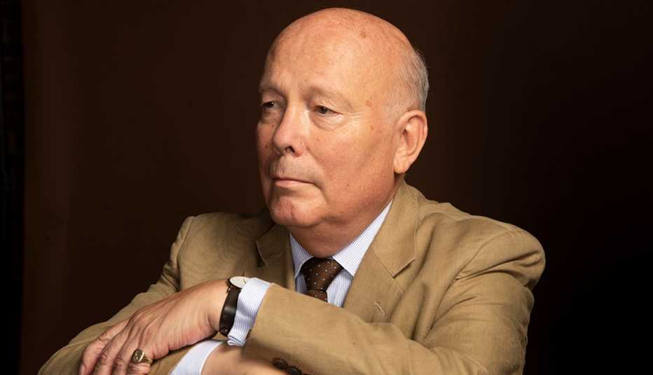 Actor novelist film director and screenwriter Julian Fellowes