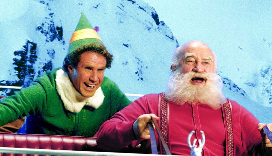 Will Ferrell and Ed Asner star in the film "Elf."